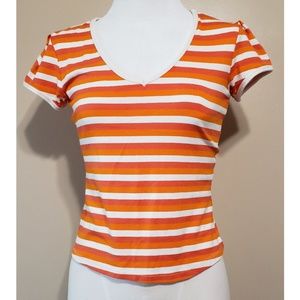Hurley V-Neck Strip Top